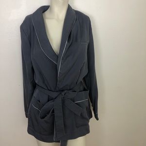 H&M Conscious Long Sleeve Detailed Trimmed Blazer